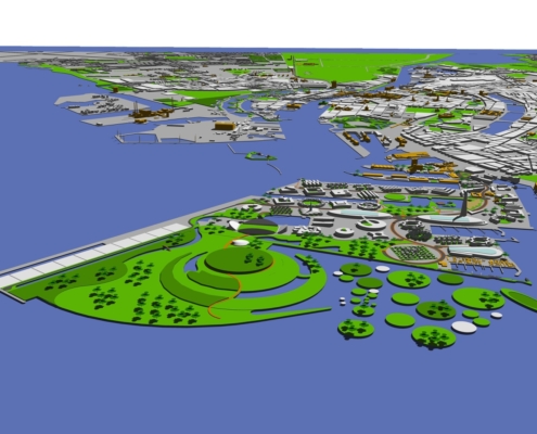 PROGETTO NORDHAVN RIGENERAZIONE URBANA 50000 ABITANTI COPENAGHEN